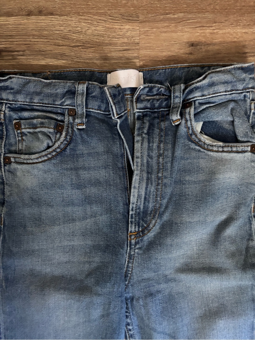 Boyish Men's Light Blue Straight Jeans